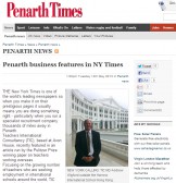 Andrew Wigford featured in Penarth Times