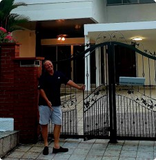 Pictured here is our company director Andrew, in Singapore where he runs our Far East office!
